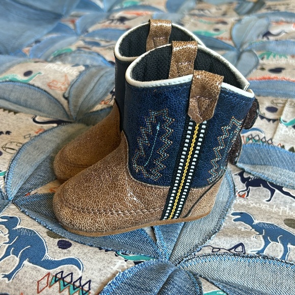 Old West infant boots size 2 - Picture 4 of 6